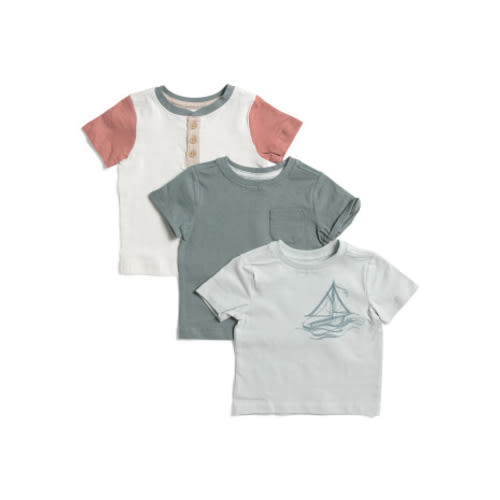 Infant Boys 3pk Jersey Tees | Baby Boys (0-24m) | T.J.Maxx