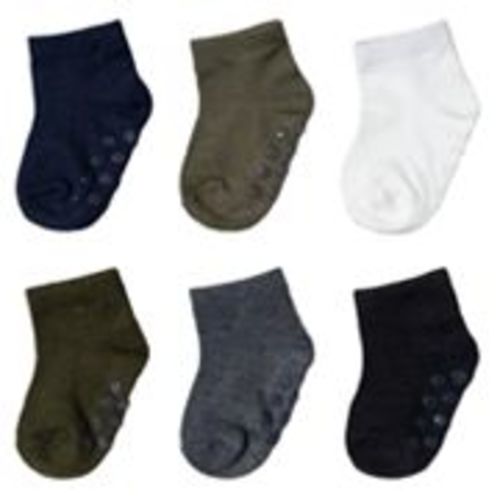 Baby/Toddler Boy Nike 6-Pack Swoosh Ankle Socks