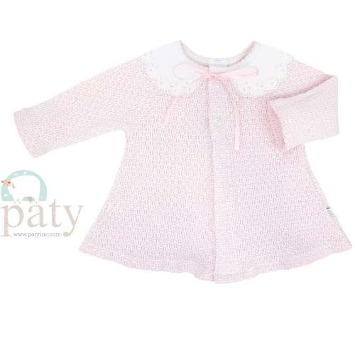 Paty Knit Sweater with Collar #283C – PatyInc