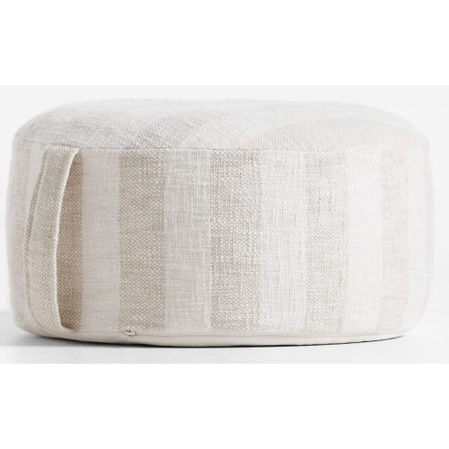 Cove Stone Tan Striped Kids Floor Cushion