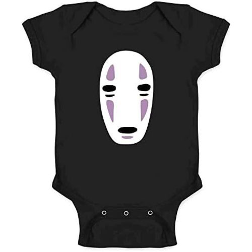 Pop Threads No Face Kaonashi Nerd Apparel Geek Baby Toddler Kids Girl Boy T-Shirt