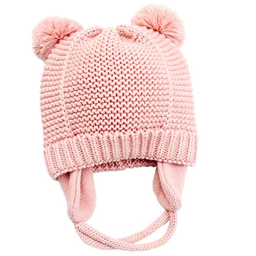 Paladoo Baby Hat with Cute Earflap Warm Fleece Lining 0-36 Months Winter