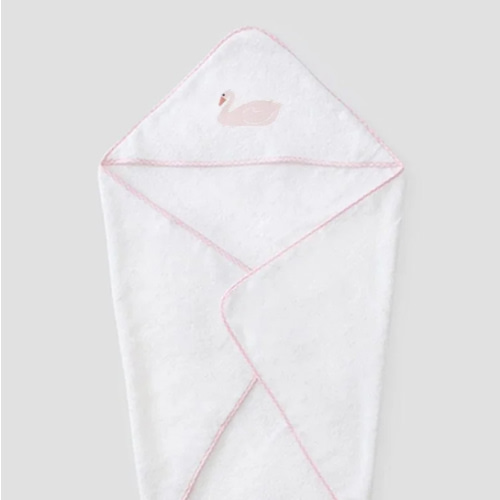 Swan Baby Hooded Towel | Weezie Towels