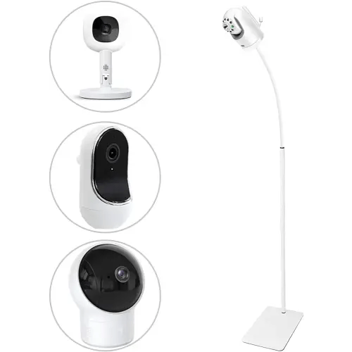 67" Adjustable Height Baby Monitor Floor Stand Holder for Infant Optics DXR-8 Pro,Nanit Pro,Eufy Spaceview, Spaceview Pro,Owlet Cam 2 Baby Monitor Stand,Also for Cameras with 1/4 Screw Mount