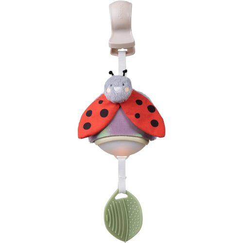 Taf Toys Music & Light Ladybug Take Along Toy, Portable Baby Sound Machine, Newborn Soother, Infant Musical Crib Mobile, Perfect for Tummy Time and Brain Development, Suitable for 0-6 Months