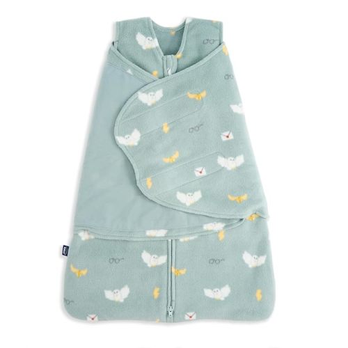HALO Micro-Fleece Sleepsack Swaddle, 3-Way Adjustable Swaddle Blanket for Newborn and Infants, TOG 3.0 for Cold Climates, Hip Healthy, Cream, Newborn, 0-3 Months