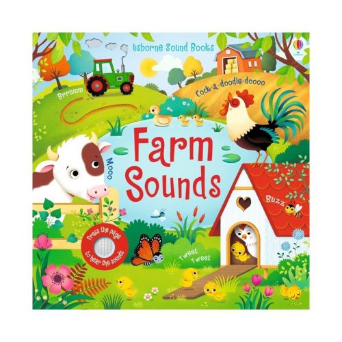 Farm Sounds - (Sound Books) by Sam Taplin (Board Book)