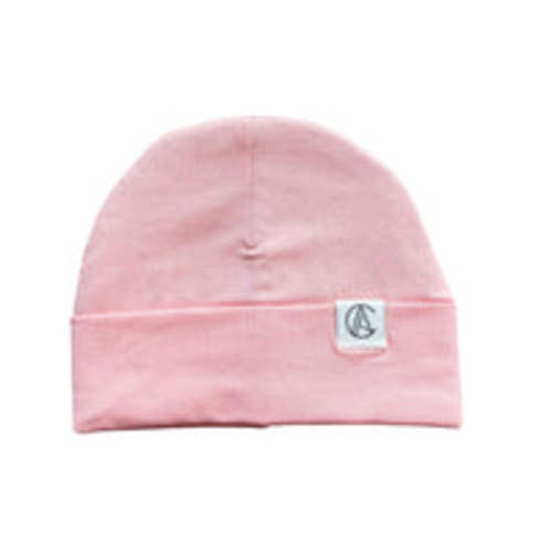 Satin Lined Jersey Beanie-Bubblegum – Aarin & Co.