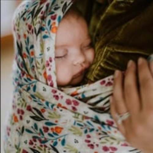 Solly x Anthropologie Floral Baby Wrap