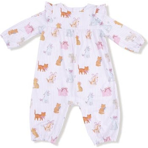 Fancy Pets Ruffle Romper, 0-3M