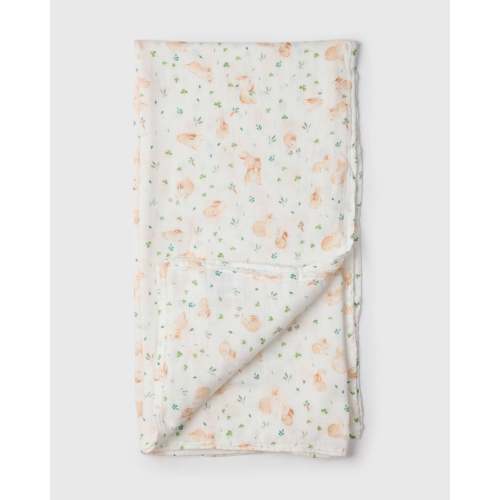 Muslin Swaddle - Bunny Meadow