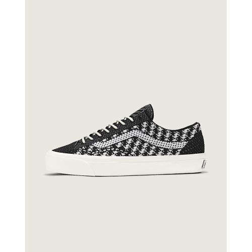 Premium Old Skool Knit Shoe in Black / White | Vans