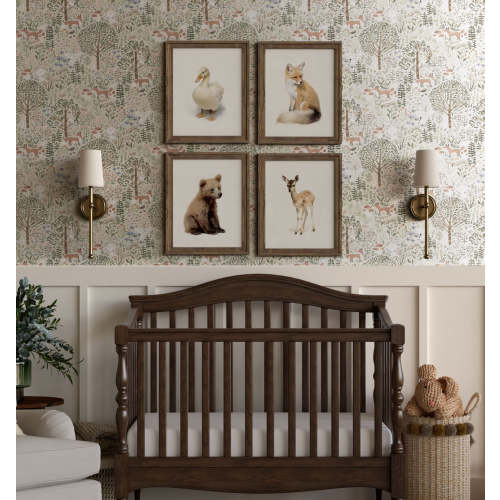 Storybook Animals Set of 4 Nursery Art Prints