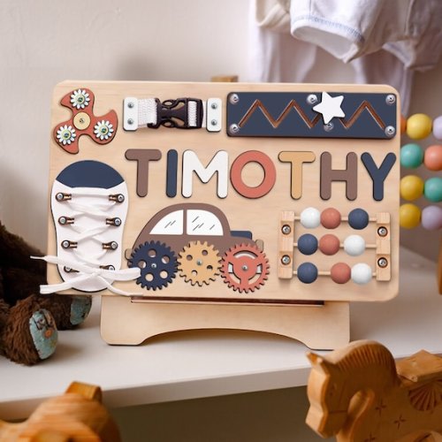 Kindlytoys Personalized Baby Name Puzzles Wooden Montessori - Etsy