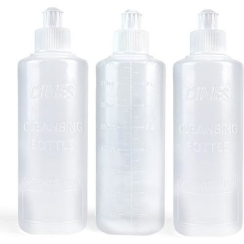 Peri Bottle for Postpartum Care [3-Pack] – 8 oz Perineal Squirt Bottle – Postpartum Essentials for New Moms – Easy to use Portable Bidet for women – DIMES
