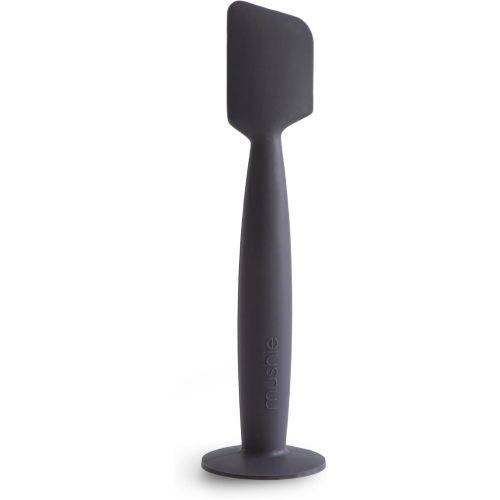 mushie Diaper Cream Applicator Soft Silicone with Suction Base (Navy)