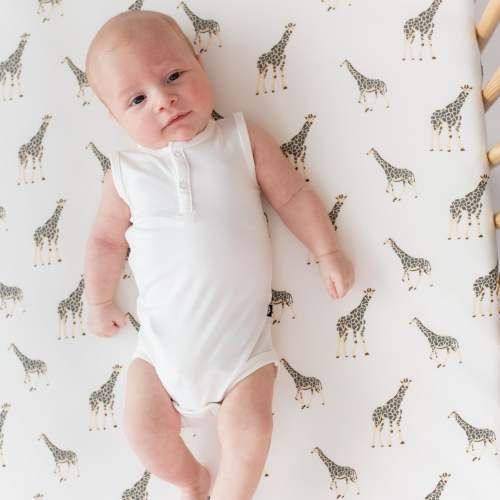 Kyte Baby | Bamboo Sleeveless Bodysuit (Cloud)