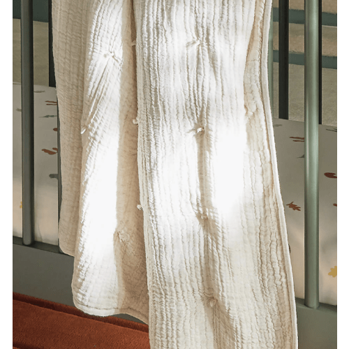 Cuddle Me Muslin Baby Bedding | Pottery Barn Kids