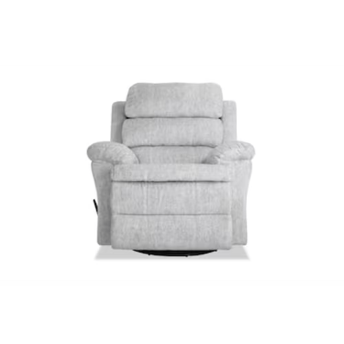 Bob-O-Pedic® Parchment Swivel Manual Glider Recliner