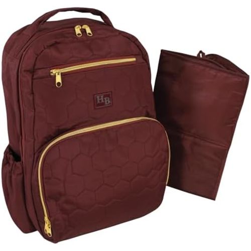 Hudson Baby Unisex Baby Premium Diaper Bag Backpack and Changing Pad