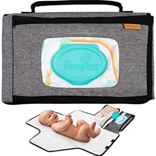 Crossbody Diaper Clutch - Diaper Pouch, Small Diaper Bag, Wristlet
