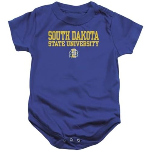 LOGOVISION South Dakota State University Legacy Unisex Infant Snap Suit for Baby