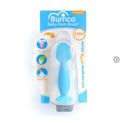 Baby Bum Brush Diaper Cream Brush - Blue Mini Size