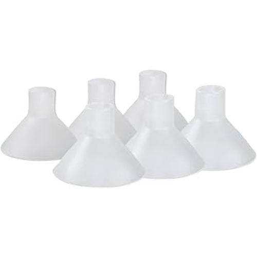Breast Pump Cushion (3 Pair) –Soft Flexible Plastic Insert –For Comfort & Fit –Breastfeeding & Pumping Essential –BPA Free, Food Safe –Stretches to Fit Flanges 21, 22, 23, 24, 25, 26, 27, 28mm