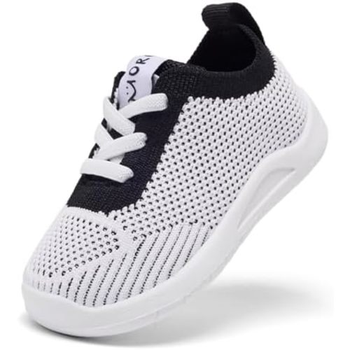 MORENDL Toddler Shoes Baby Walking Sock Shoes Infant Sneakers 0-4 Years Boy Girl Barefoot Tennis Shoe Non-Slip Brethable