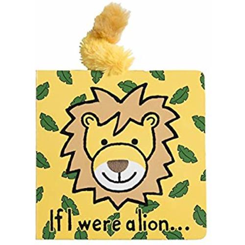 Jellycat Baby Touch and Feel Board Books, If I were a Lion