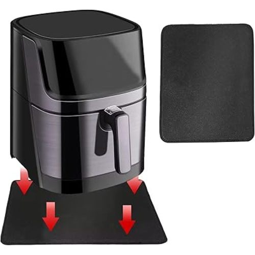 Heat Resistant Mat for Air Fryer,Heat Resistant Pad Countertop Protector Kitchen Appliance Mats with Sliding Function,Coffee Maker Mat for Countertops,Heat Proof Pat for Air Fryer,Blender,Toaster