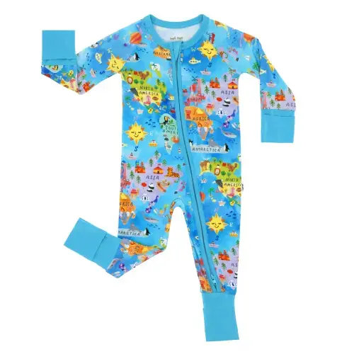 Around The World Zippy - Little Sleepies