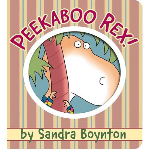 Peekaboo Rex! (Boynton on Board) Board book – January 3, 2023