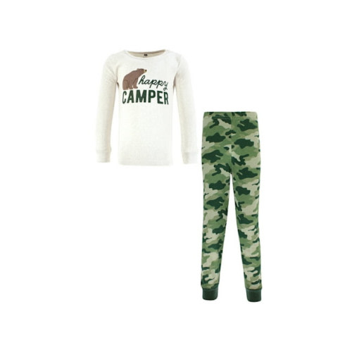 Hudson Baby Long Sleeve Top and Pants Pajama Set, 2-Piece, Sizes 12M- 5T