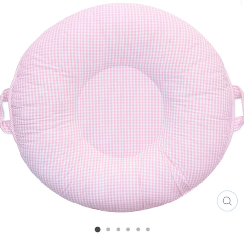 Sadie Light Pink Floor Cushion - Goosewaddle® | Newborn Baby Blankets Toys Teethers Bibs & More