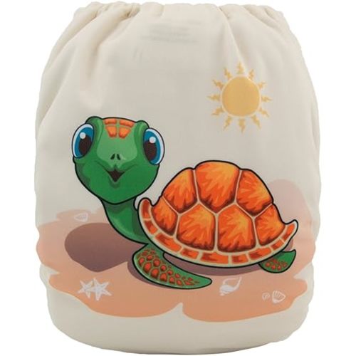 ALVABABY Baby Cloth Diaper One Size Adjustable Reuseable Washable Nappy One Pack With 2 Inserts YD152
