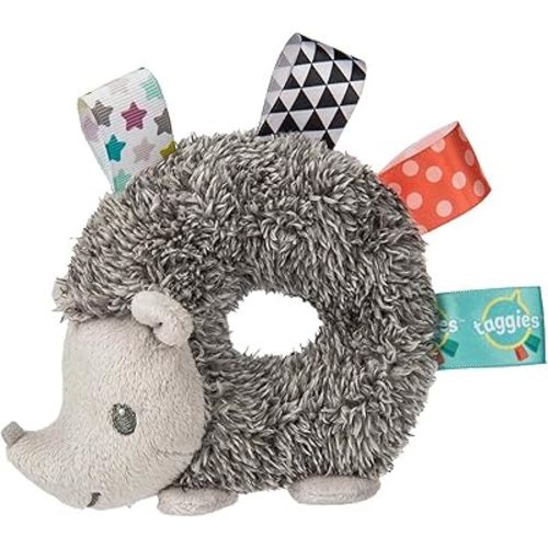 Taggies Heather Hedgehog Baby Rattle