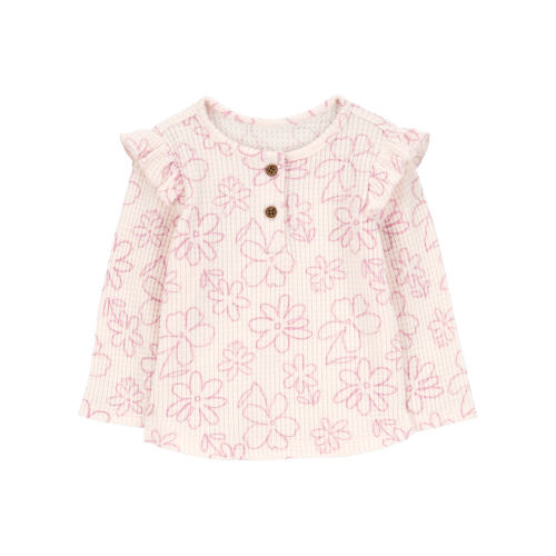 Baby Floral Thermal Long-Sleeve Top - Carter's | Carter's