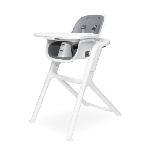 4moms Connect High Chair, White/Gray