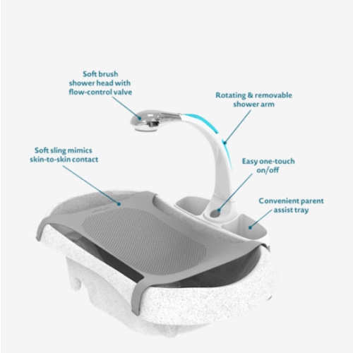 The First Years Rain Shower Baby Spa Tub