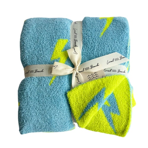 Baby Lightning Bolt Luxe Blanket – LocalBeach