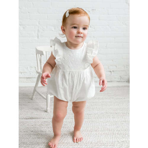 Elowyn Eyelet Bubble Romper