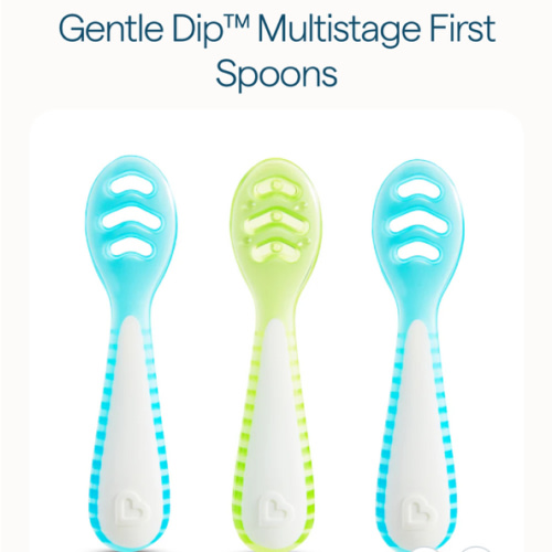 Gentle Dip™ Multistage First Spoon Set, 3 Pack | Munchkin