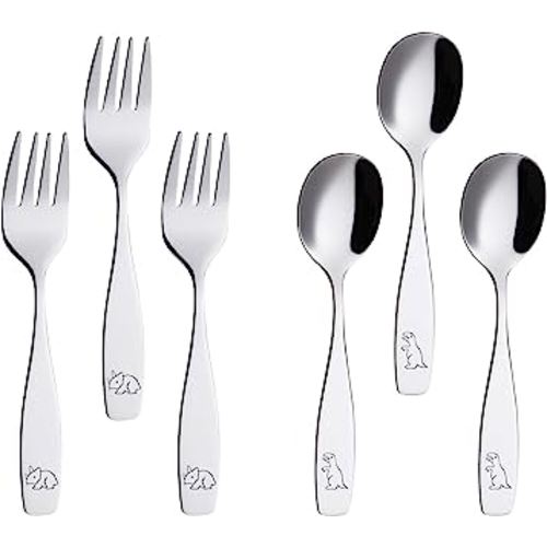 Kids Silverware Set Stainless Steel Toddler Cutlery Set lunch box