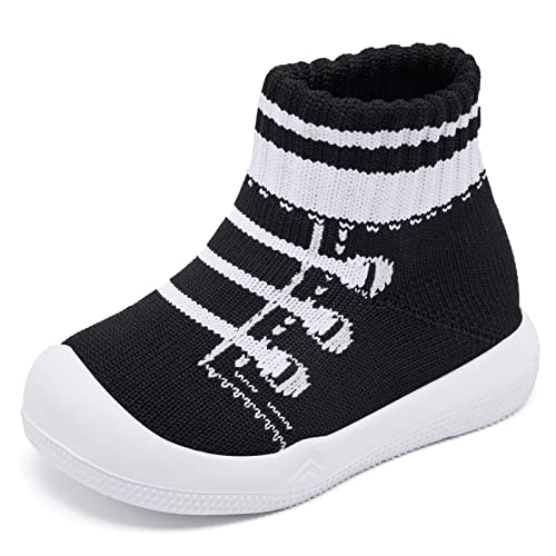 Engtoy Baby Shoes Baby Sock Shoes Baby Walking Shoes Infant Non-Slip Breathable Slippers with Soft Rubber Sole Baby Boys Girls Slip On Sneakers