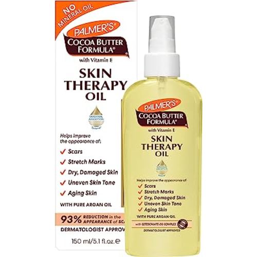 Palmer's Cocoa Butter Formula Skin Therapy Moisturizing Body Oil with Vitamin E, 5.1 Ounces