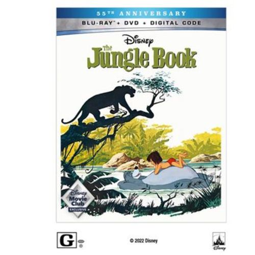 Jungle Book 55th Anniversary (Blu-ray + DVD + Digital)