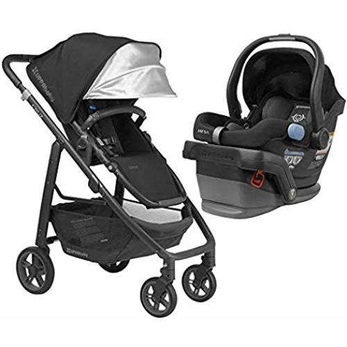 UPPAbaby Full-Size Cruz Toddler Baby Stroller & MESA Car Seat Bundle (Jake)