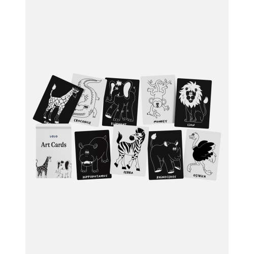 Art Cards - Safari Animals