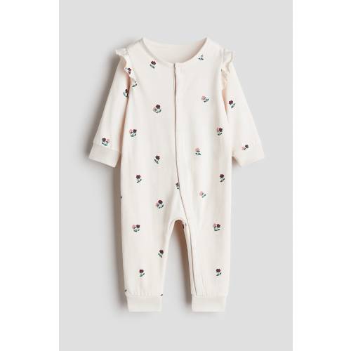 PATTERNED PAJAMA JUMPSUIT